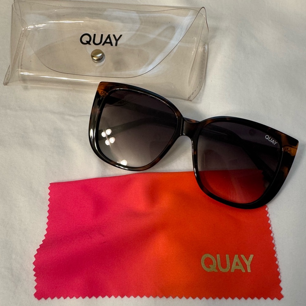 Quay Australia EVER AFTER Tortoise Sunglasses